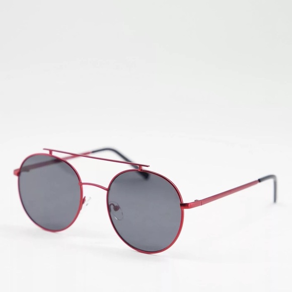 A.J. Morgan Ray Gun Round Lens Sunglasses Red - Picture 1 of 11